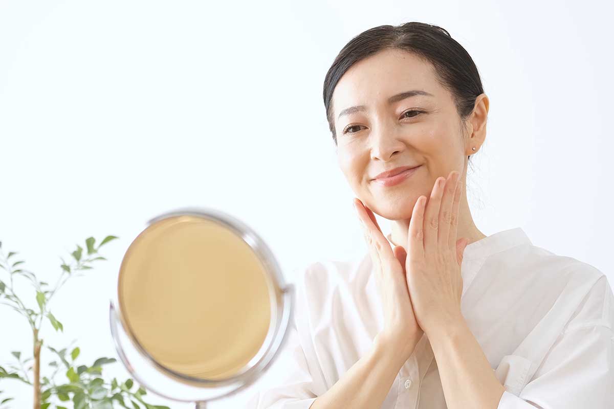 40代のスキンケアを見直すべきサインのイメージ