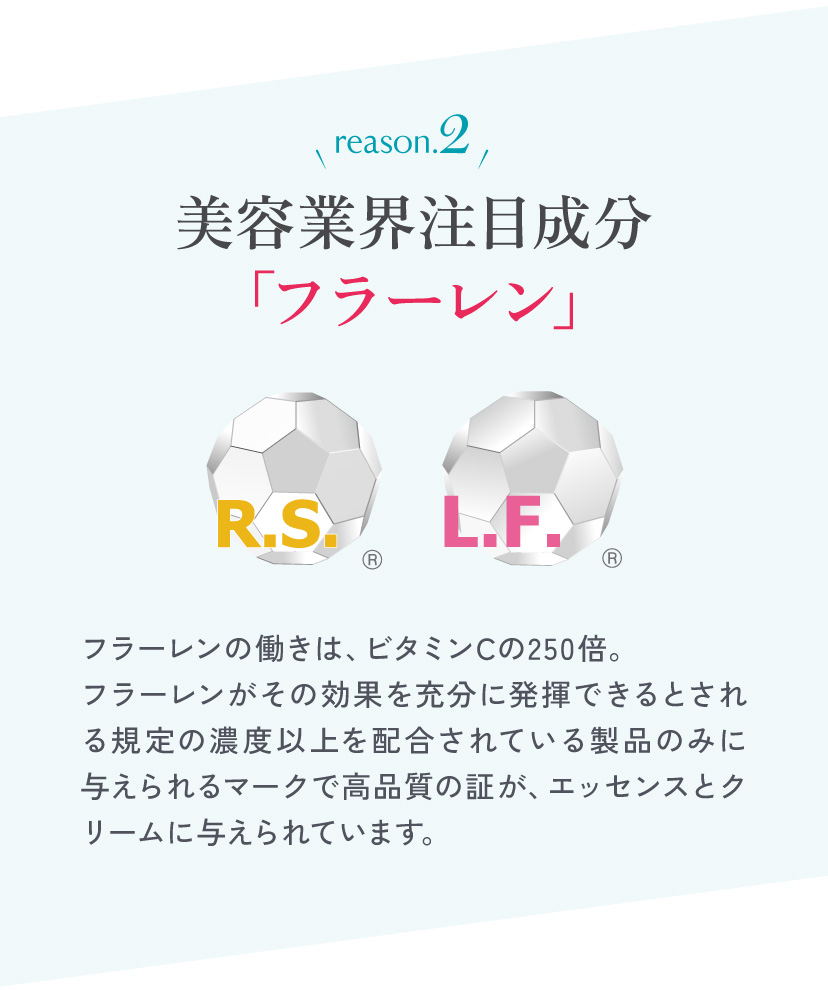 reason.2美容業界注目成分「フラーレン」
