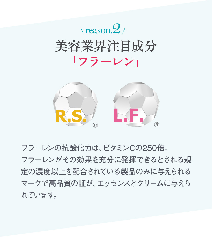 reason.2美容業界注目成分「フラーレン」